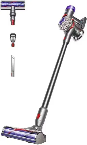 Пылесос Dyson V8 Advanced, серебристый/никель (Silver/Nickel)