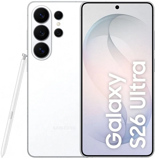 Смартфон Samsung Galaxy S26 Ultra 16/1 ТБ, белый (White)